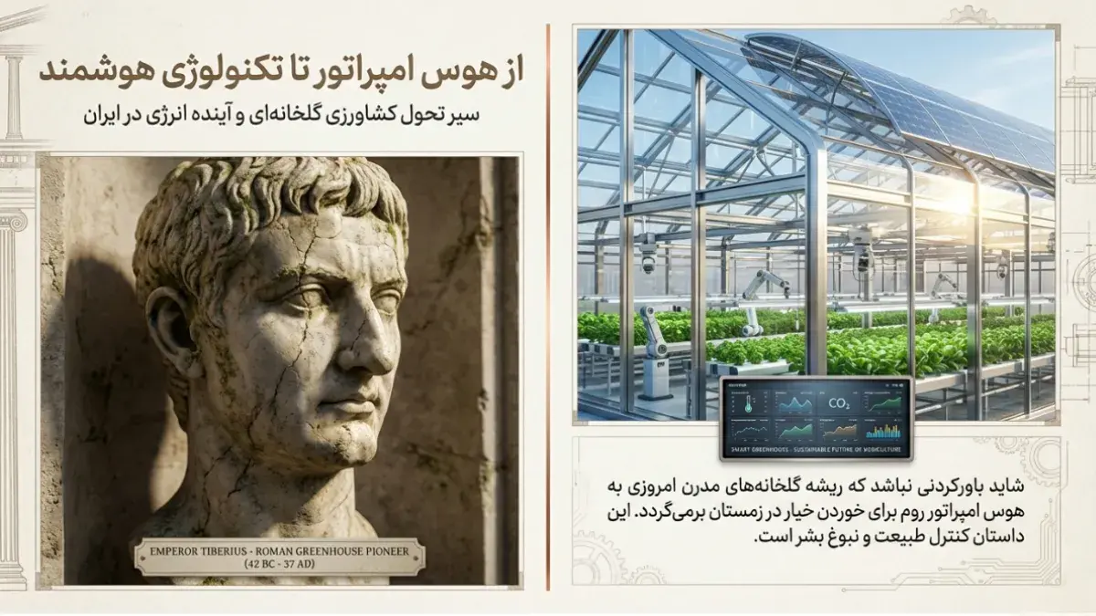 سیر تحول کشاورزی از گذشته تا حال