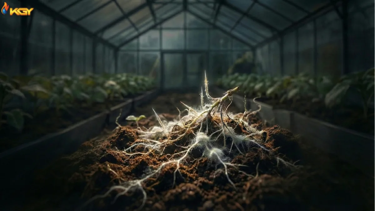 هر آنچه باید دربارهی بیماریهای قارچی گلخانه بدانید 4 مشکل قارچی در گلخانه