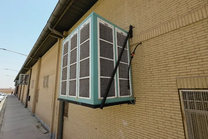 پروژه اجرایی تجاری و فروشگاهی 6 High-capacity industrial evaporative cooling system