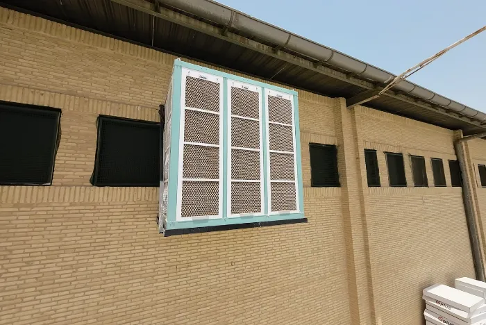 پروژه اجرایی تجاری و فروشگاهی 9 KGC35 high-capacity industrial evaporative cooler
