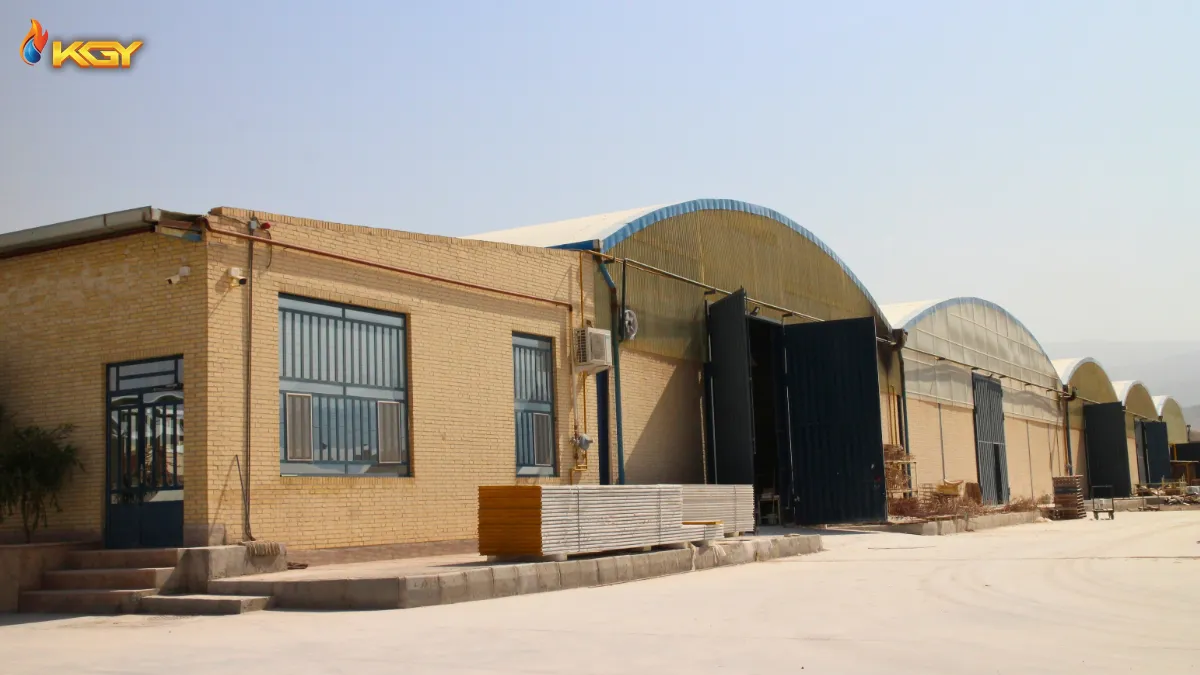 دیر گرم شدن سالن صنعتی