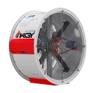 فن دستگیره دار گلخانه